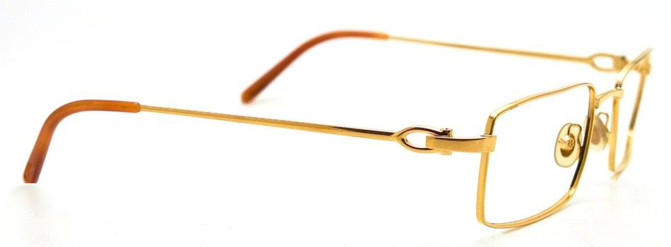 cartier gold wire frames